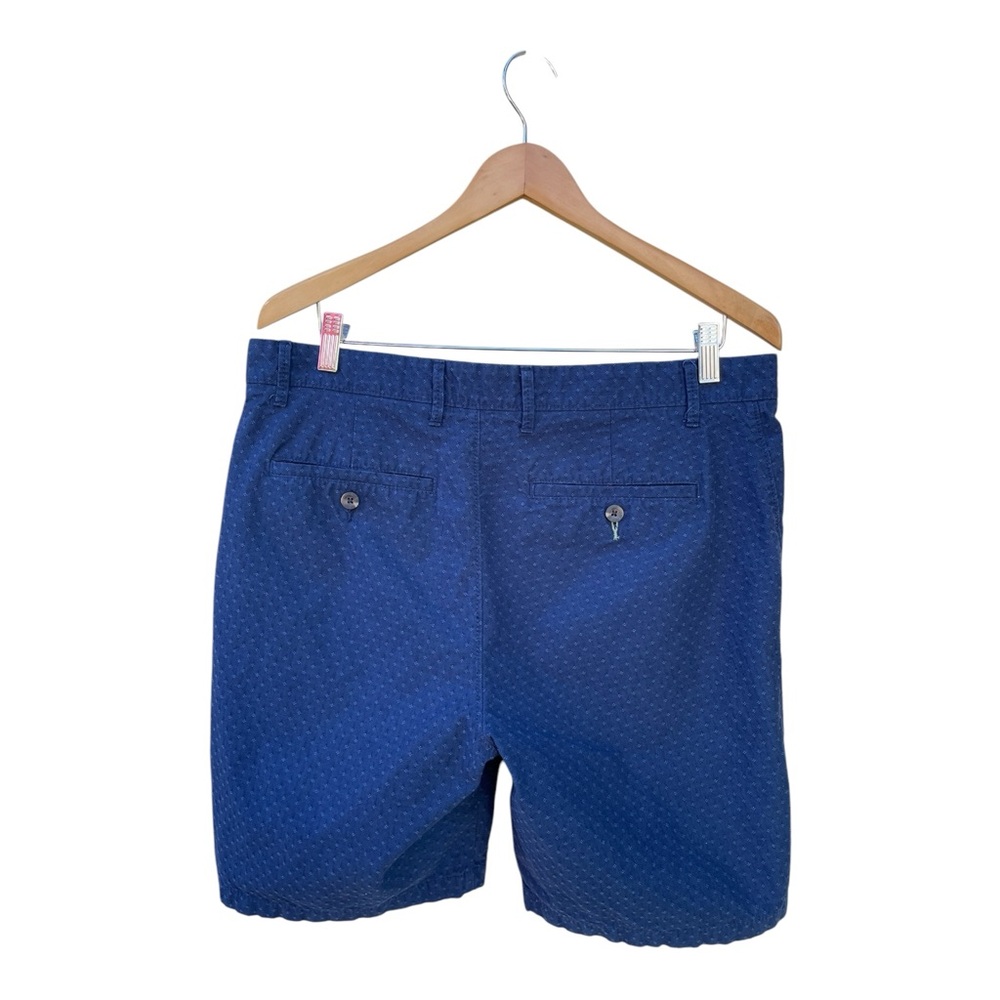 Goodfellow & Co Blue LINDEN Flat Front Chino Shorts Size 34 - Picture 3 of 10